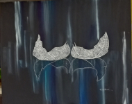 Aquarelle sur chassis